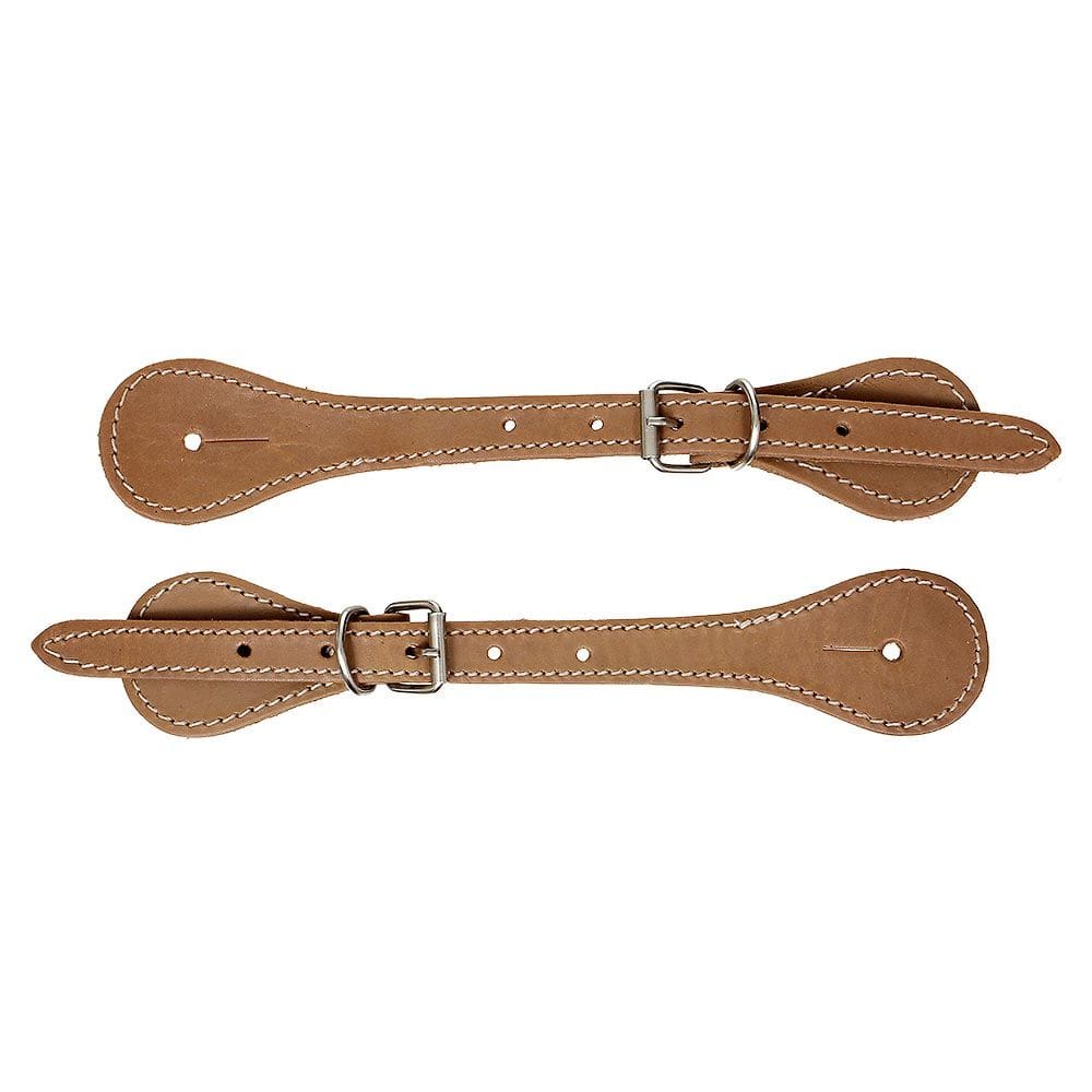 Correia de Espora Fina de Couro Natural com Oléo Top Equine 30064