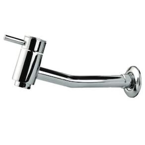 Torneira Lavatorio Parede Pratica Curta 15Cm Cromada Lavabo Banheiro