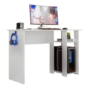 Mesa Computador Gamer 108 CM Slim Com Suporte - SSX Multicoisas