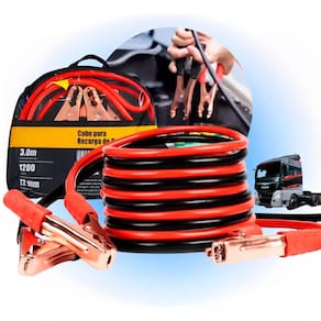 Cabo Auxiliar Bateria Automotivo 3 Metros 1200Amp