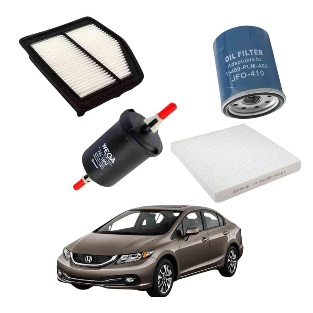 Kit Filtros Óleo Hyundai Civic 2015 A 2019 WKL202 Wega