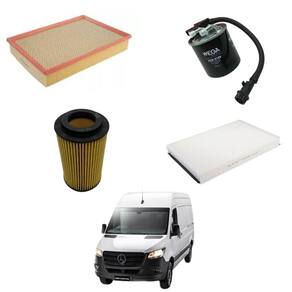 Kit Filtro Troca Óleo Sprinter CDI 2019 A 2024 WKU601 Wega
