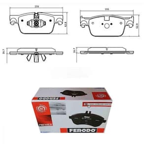 Pastilha De Freio Diant XC60 2017 A 2021 HQF4211C Ferodo