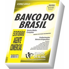 Apostila Bb Banco Do Brasil Escriturário - Agente Comercial