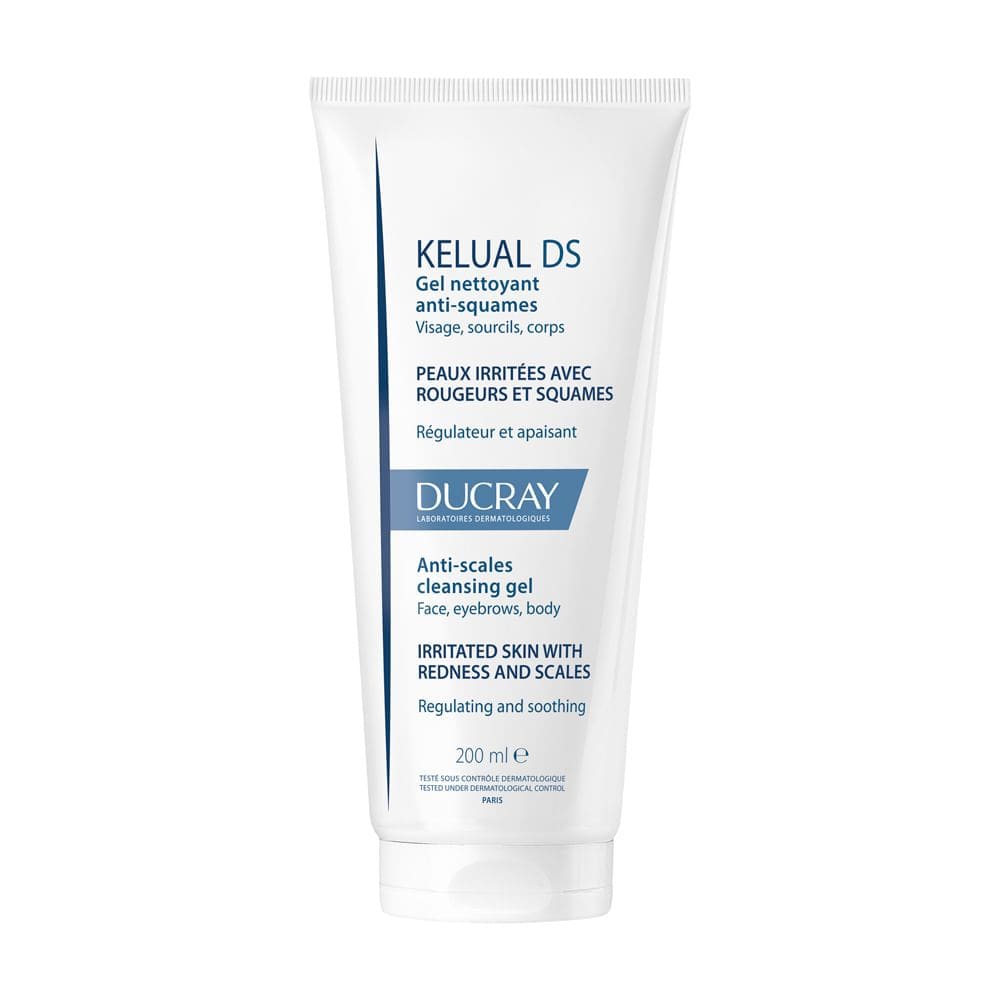 Gel de Limpeza Facial Kelual DS Ducray Anti-descamação 200ml