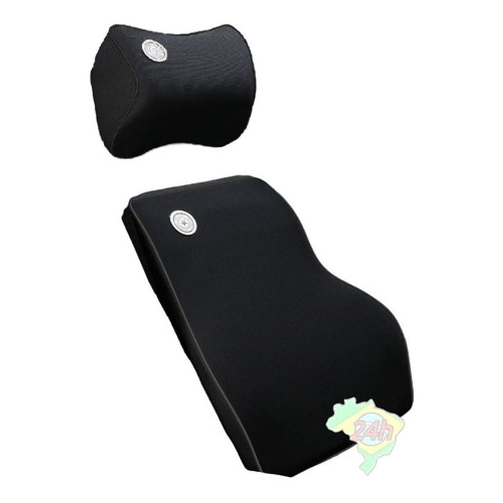 Almofada Apoio Lombar E Pescoço Espuma Banco Carro Ergonómic