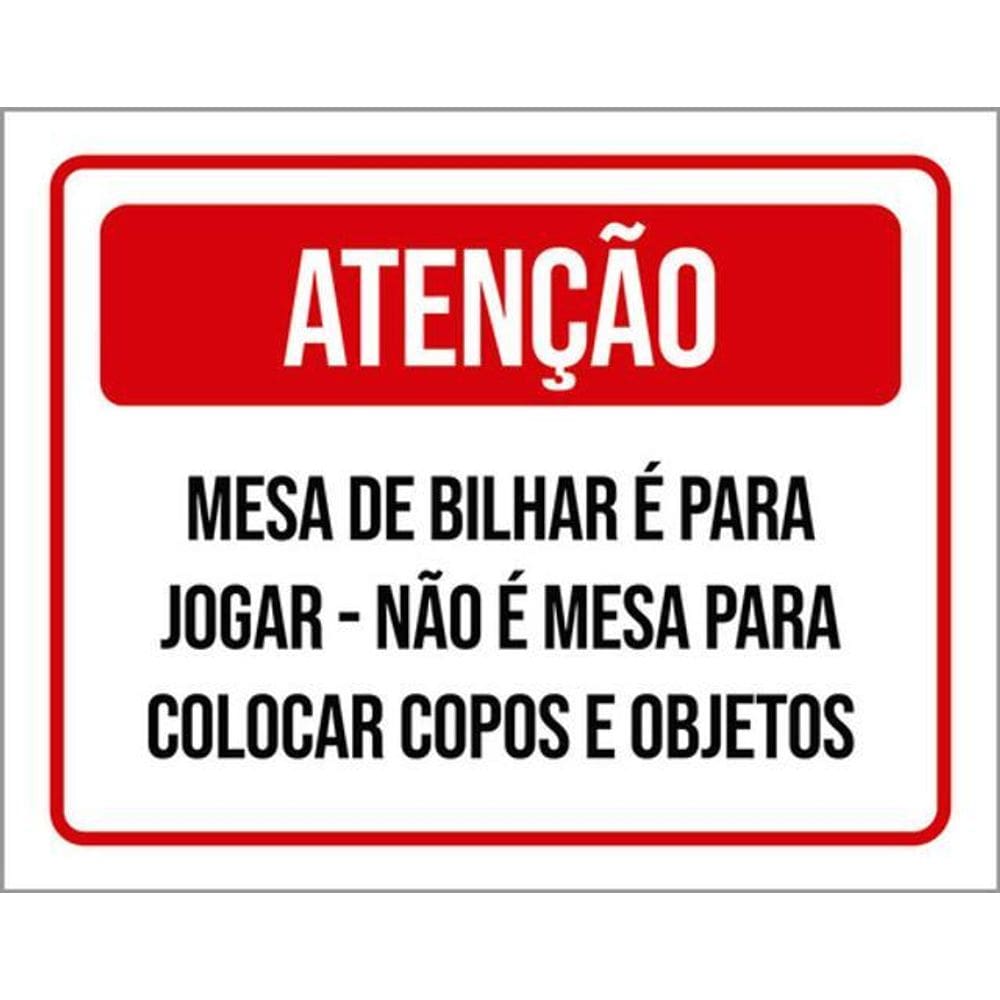 Kit 10 Placas Mesa Bilhar Jogar Mesa Copos 36X46