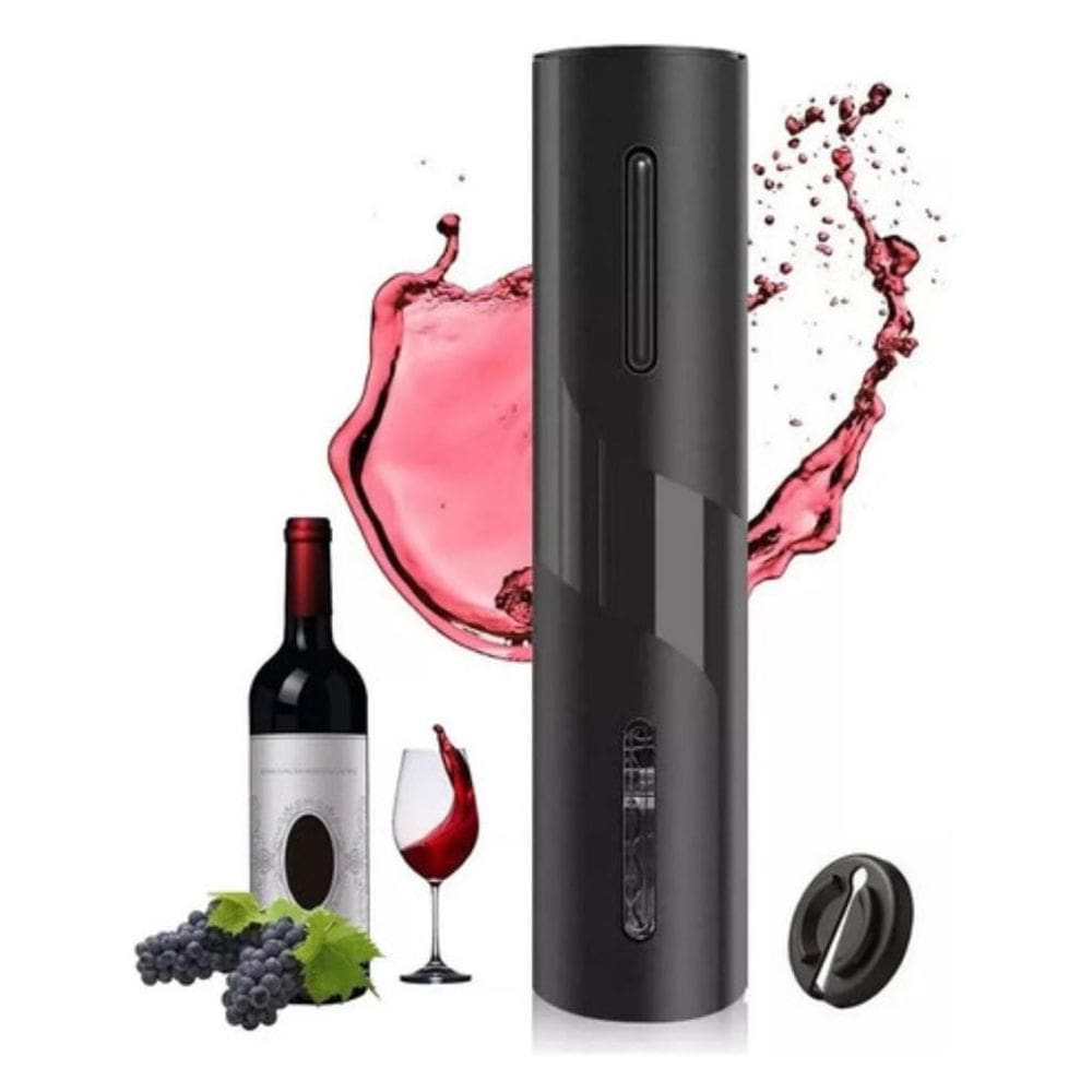 Abridor De Vinho Elétrico Garrafa Saca Rolha Automático Profissional