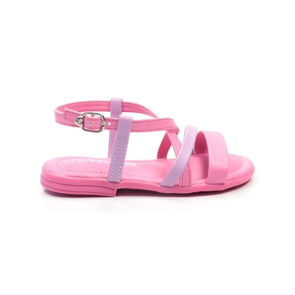 Sandália Infantil Menina Pe Com Pe Slim