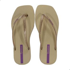 Chinelo Feminino Ipanema Edge Maxi Glow Palha