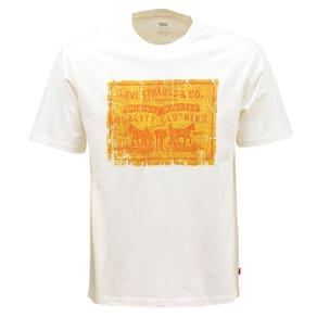 Camiseta Masculina Creme Estampada Levi`s 37089