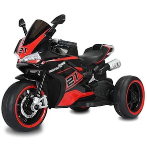 Moto Speed GT Preta Elétrica 12V - Bandeirante