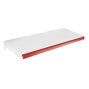 Bandeja Gôndolas New Plus 40X91 E Pe Vermelho - Sa Gôndolas