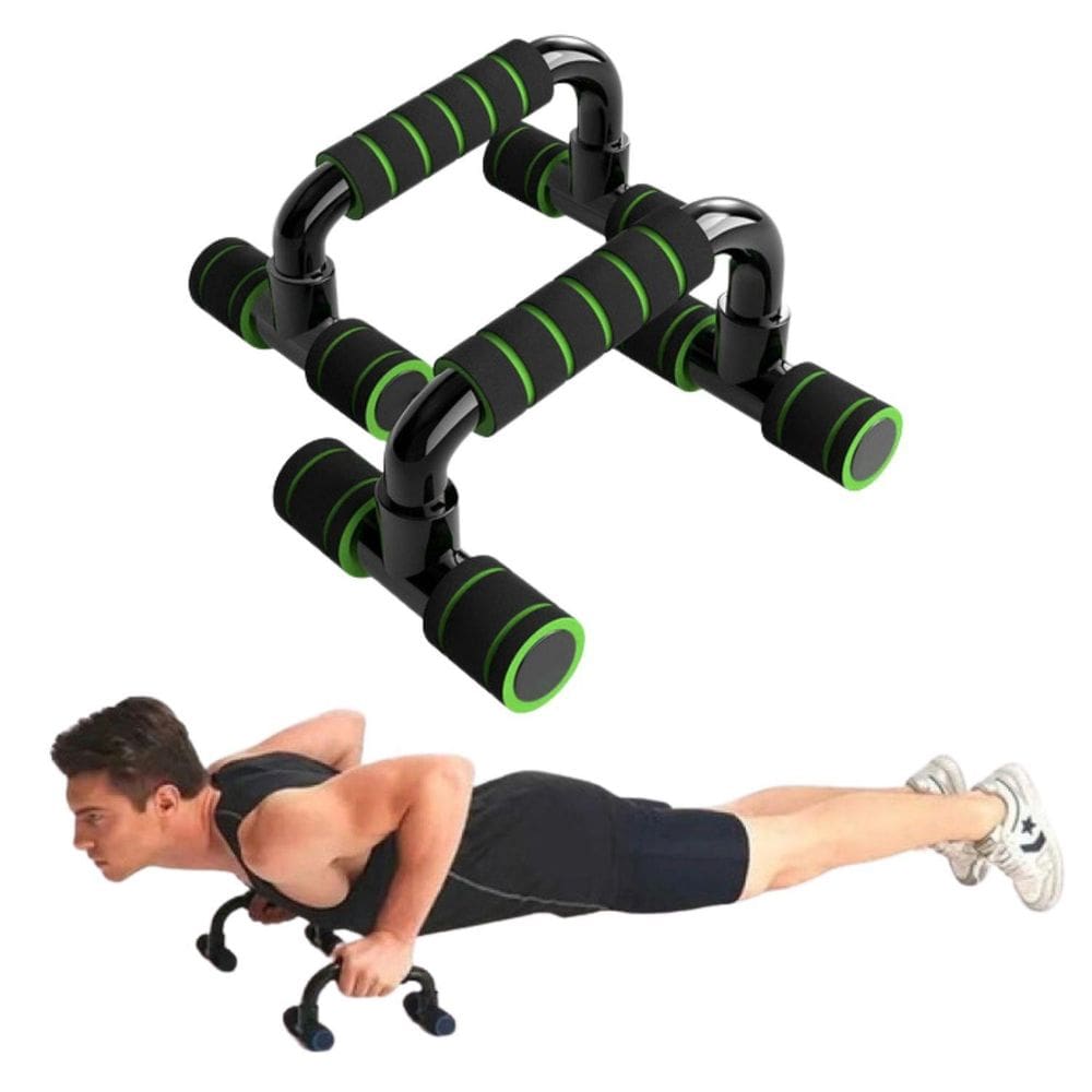 Barra De Apoio Flexão De Chão Suporte Fixo De Braço Fitness