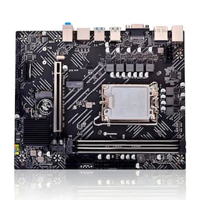 Placa Mãe Soquete 1700 H610 DDR4, Com Slot Para SSD M.2, PCI Express, DisplayPort e Rede Gigabit, Goldentec - GT-H610-M2