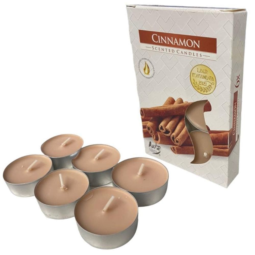 Kit 6 Vela Rechaud Difusor Flutuante Fondue- Escolha O Aroma