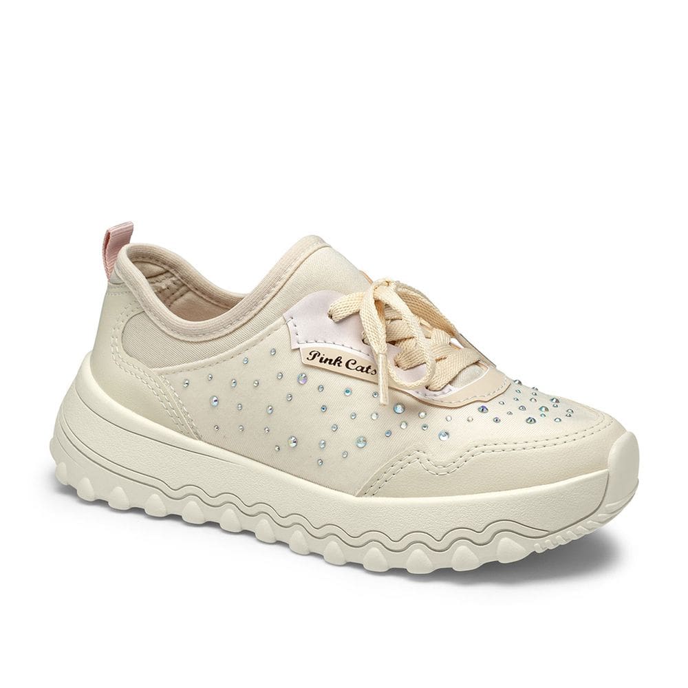 Tênis Infantil Menina Pink Cats Sneaker
