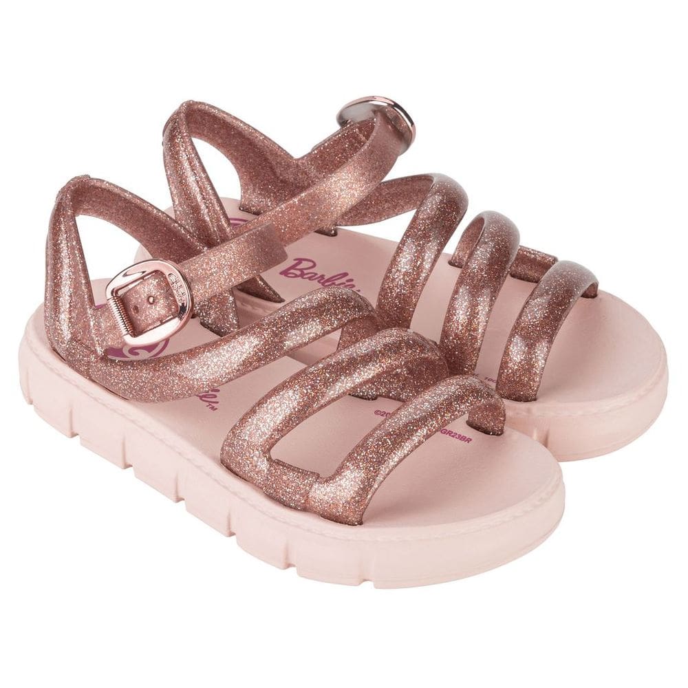 Sandália Infantil Grendene Kids Barbie Model Glam