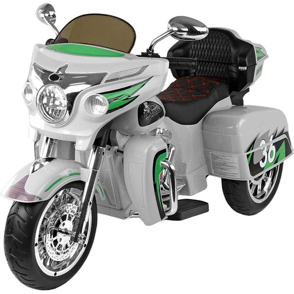 Moto Eletrica Road Custom Victorious Monster 12v Cinza Bang Toys