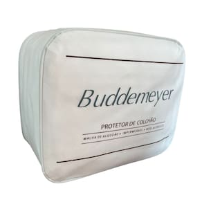 Protetor De Colchão S King Cama Buddemeyer Maison Algodão Branco