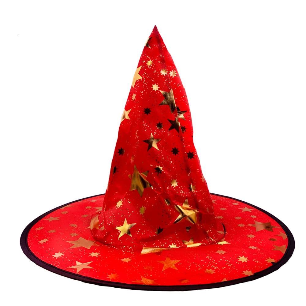 CHAPÉU BRUXINHA VERMELHA - Halloween