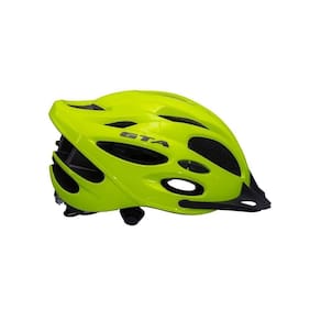 Capacete Ciclismo Gta Mtb Inmold Start Com Led-Amarelo-58-62