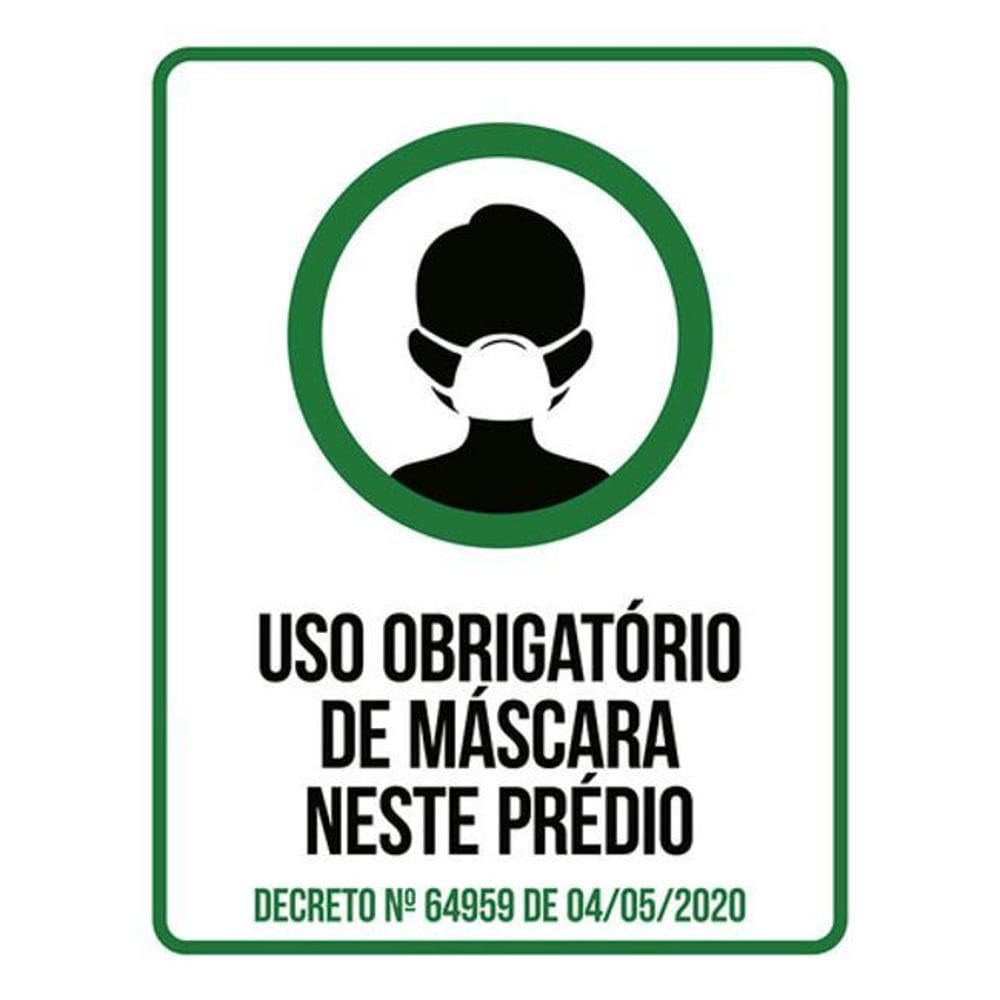 Kit 10 Placa Higiene Utilize Álcool Gel Utilize Máscara36X46
