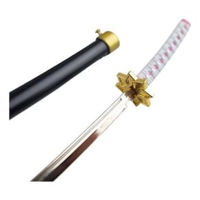 Mini Katana Demon Slayer Cabo Branco Rosa