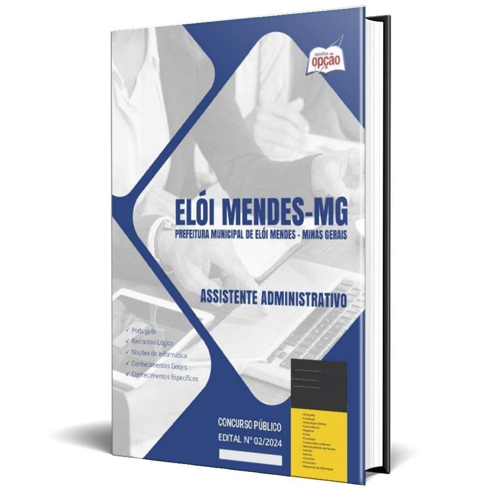 Apostila Prefeitura Elói Mendes Mg 2024 Assistente