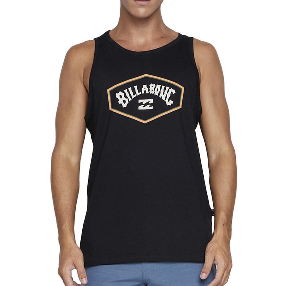 Regata Billabong Exit Arch SM25 Masculina Preto