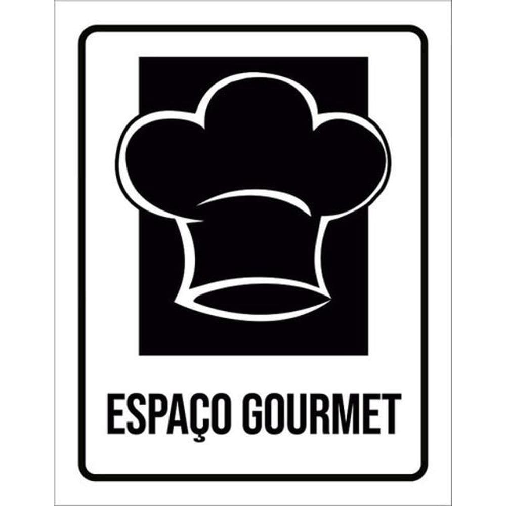 Kit 3 Placas Setor Espaço Gourmet 36X46