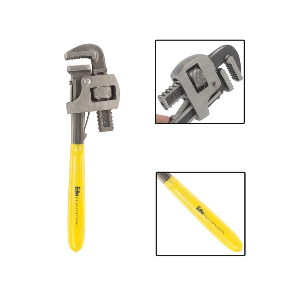 Chave Grifo Stillson Para Cano Tubo 8 Polegadas Plastificado