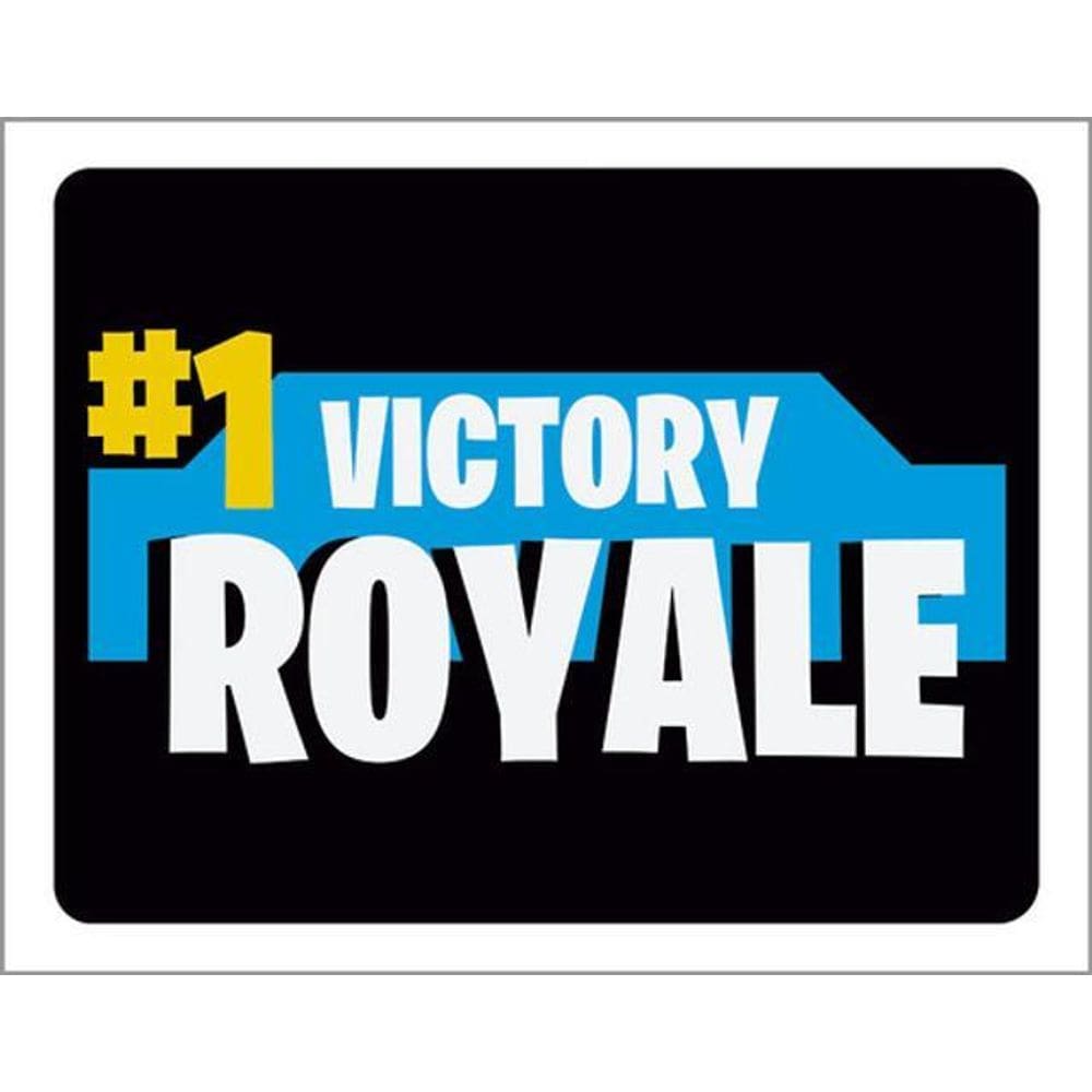 Kit 3 Placas Victory Royale 36X46