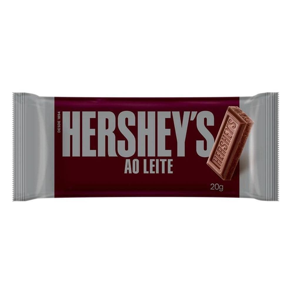 Chocolate Hersheys, Barra 20G Ao Leite