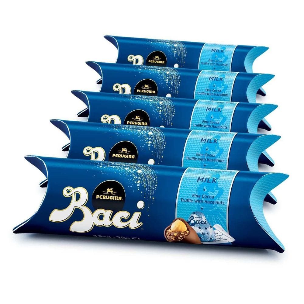 Chocolate Italiano Bombom Leite Baci Perugina 5 Caixas 37G