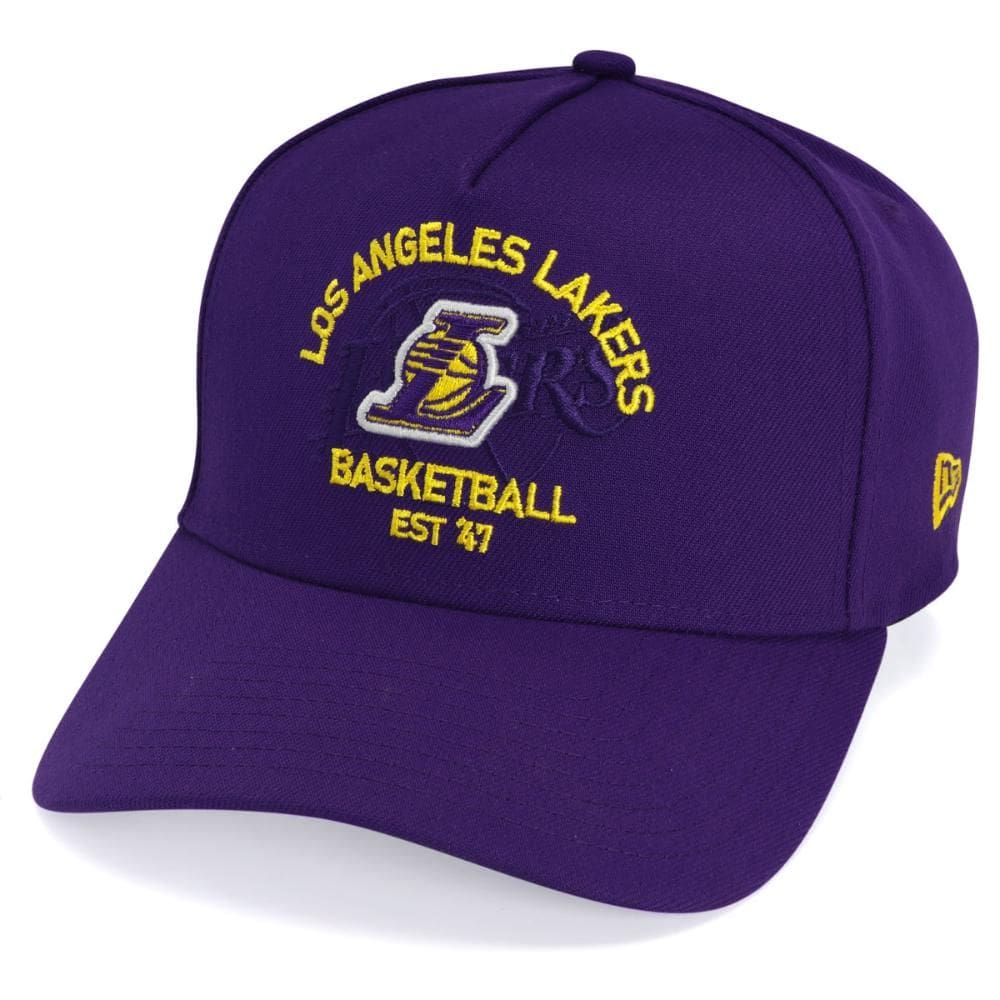 Boné New Era 9Forty A-Frame NBA Los Angeles Lakers Roxo