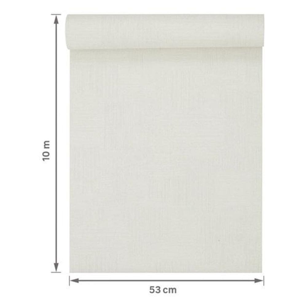Papel De Parede Importado Vinílico Bege - 53Cm - Rende 10M