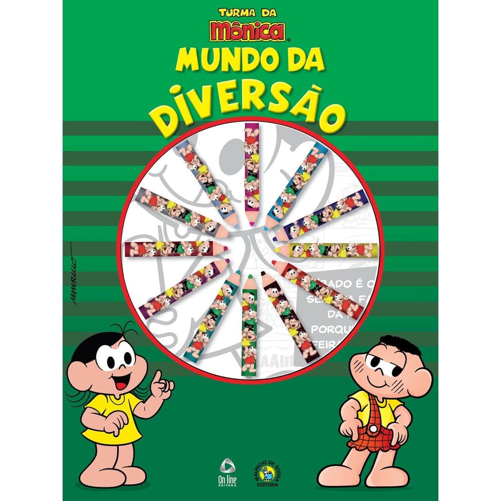 Turma da Mônica Mundo da Diversão - Magali e Cascão