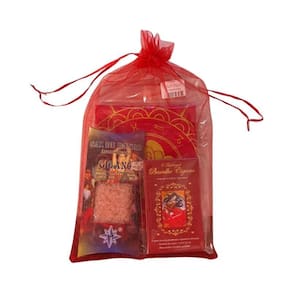 Kit Cigano Toalha +Sal De Banho+ Baralho E Saquinho
