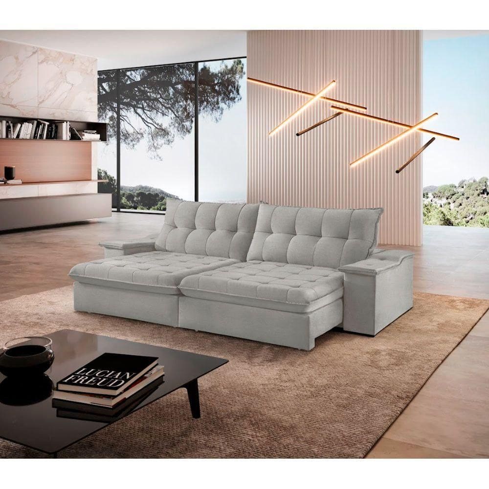 Sofá Lua Linho 02 Módulos 120 Cm B25cm Meu Sofá Online A230 Linho Cinza