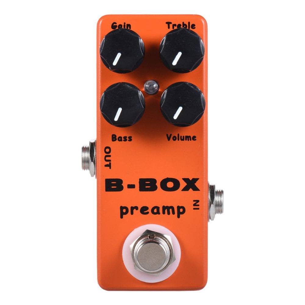 Pedal de efeito de guitarra Mosky Mini para instrumentos musicais