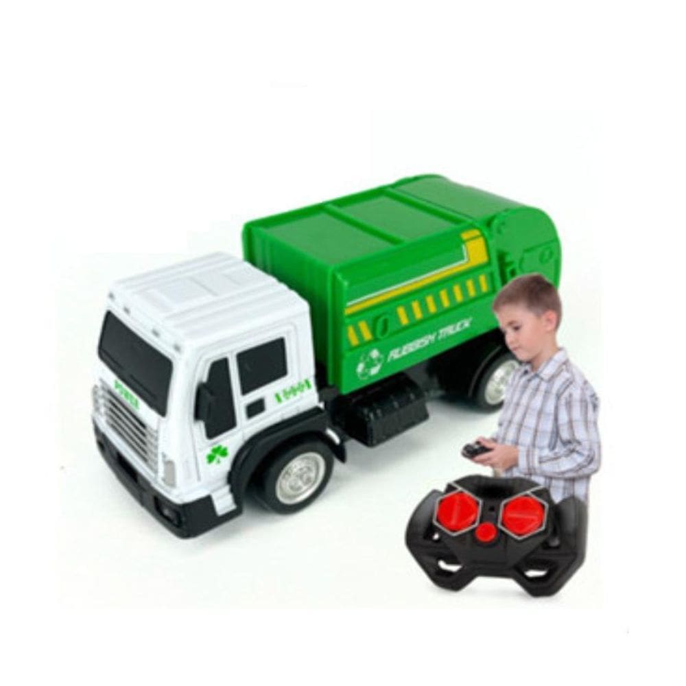 Brinquedo Caminhão De Lixo Carrinho Controle Remoto Coleta