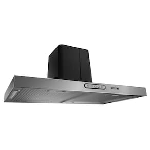 Depurador Fogatti Compact New De Embutir 90Cm Preto