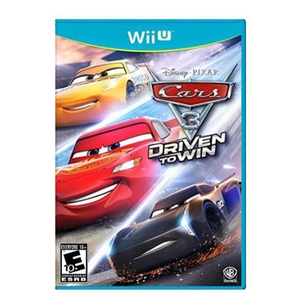 Jogo Cars 3 Driven To Win Nintendo Wii U Novo
