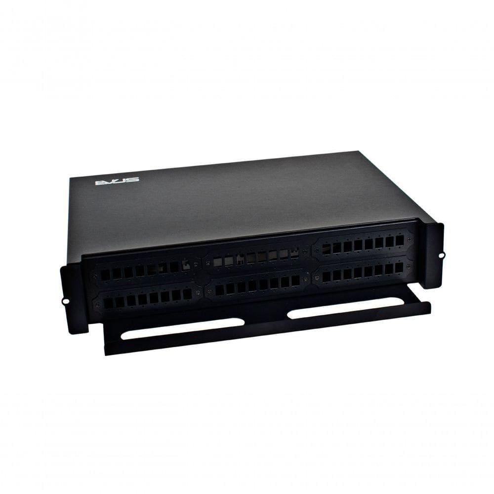Caixa Dio Evus 19&quot; 48fo P- Rack Preto
