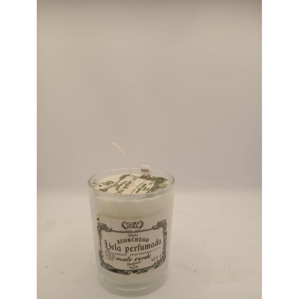 Vela de Mate Verde com Óleo de Palma | Hidratante | 165gr