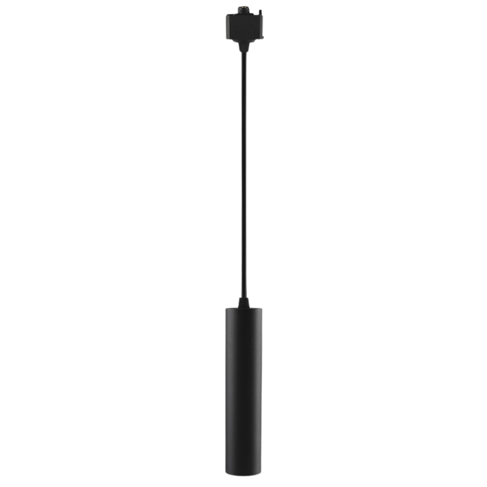 Pendente Track Para Trilho 7W 6500K Preto 20cm IP20 Bivolt Embu Led