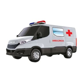 Miniatura Van Carinho Iveco Daily Serviços Essenciais Design Exclusiva Colecionável