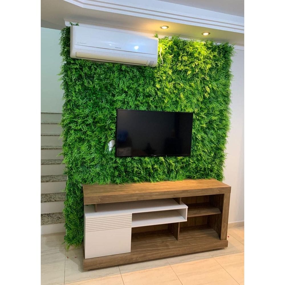 Placa Jardim Vertical Decorativo Planta Textura Realista