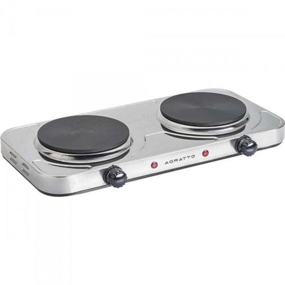 Fogão Elétrico De Mesa Agratto Fm01 Cinza 127v